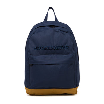 Zaino blu navy con logo ricamato Skechers, Brand, SKU o921000092, Immagine 0